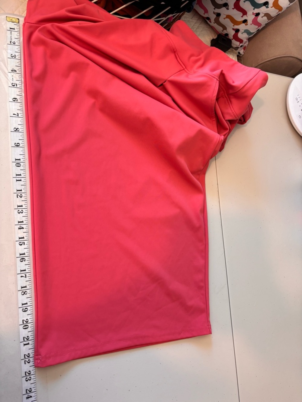 Santiny Womens Coral Culottes Pants Plus Size XXXL Travel Cruise Office Church - Picture 9 of 10